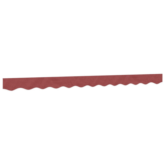 vidaXL Awning Valance Replacement Burgundy Stripe 300 cm