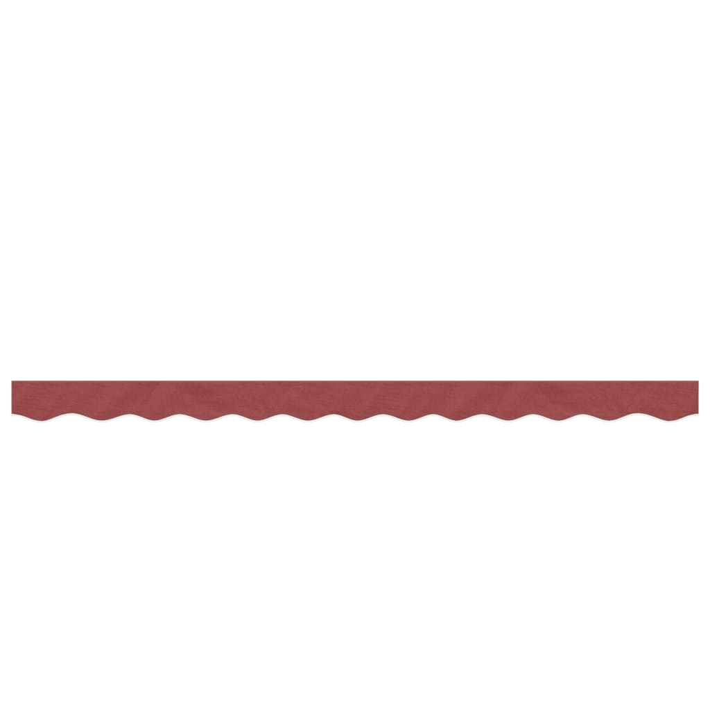 vidaXL Awning Valance Replacement Burgundy Stripe 300 cm