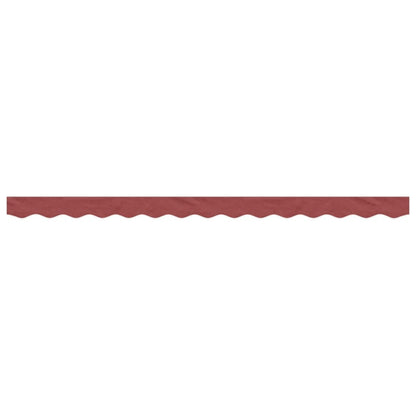 vidaXL Awning Valance Replacement Burgundy Stripe 350 cm
