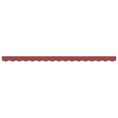vidaXL Awning Valance Replacement Burgundy Stripe 400 cm