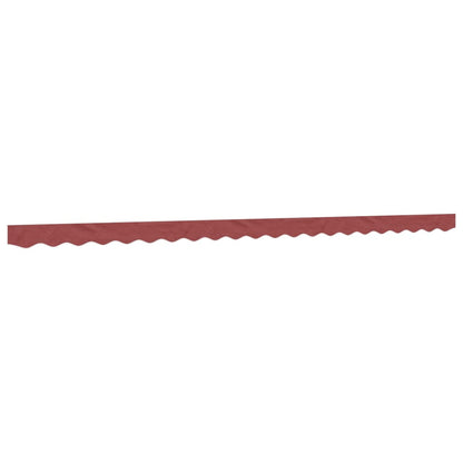 vidaXL Awning Valance Replacement Burgundy Stripe 500 cm