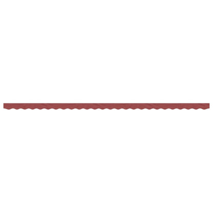 vidaXL Awning Valance Replacement Burgundy Stripe 600 cm