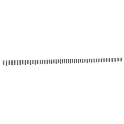 vidaXL Awning Valance Replacement Anthracite and White Stripe 600 cm