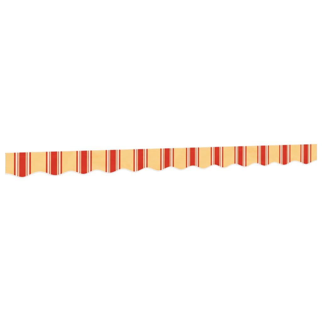 vidaXL Awning Valance Replacement Yellow and Orange Stripe 300 cm