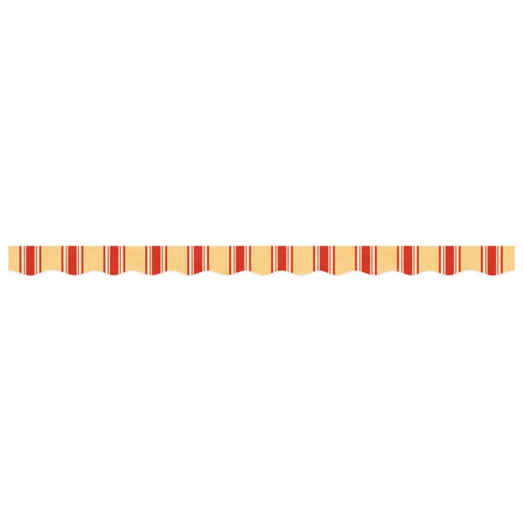 vidaXL Awning Valance Replacement Yellow and Orange Stripe 300 cm