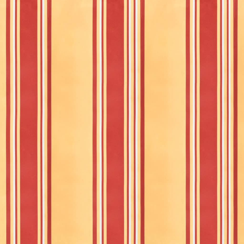 vidaXL Awning Valance Replacement Yellow and Orange Stripe 300 cm