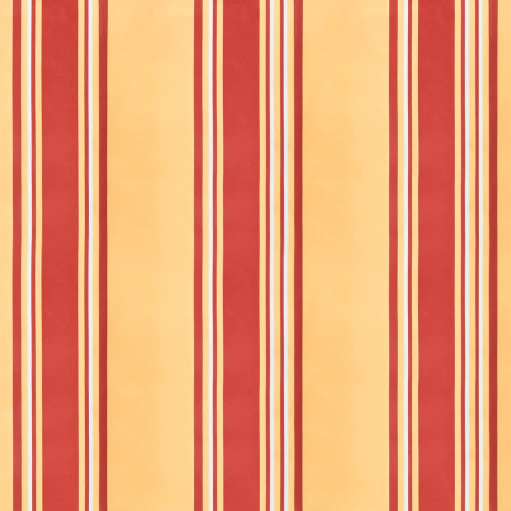 vidaXL Awning Valance Replacement Yellow and Orange Stripe 350 cm