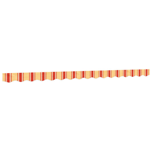 vidaXL Awning Valance Replacement Yellow and Orange Stripe 400 cm