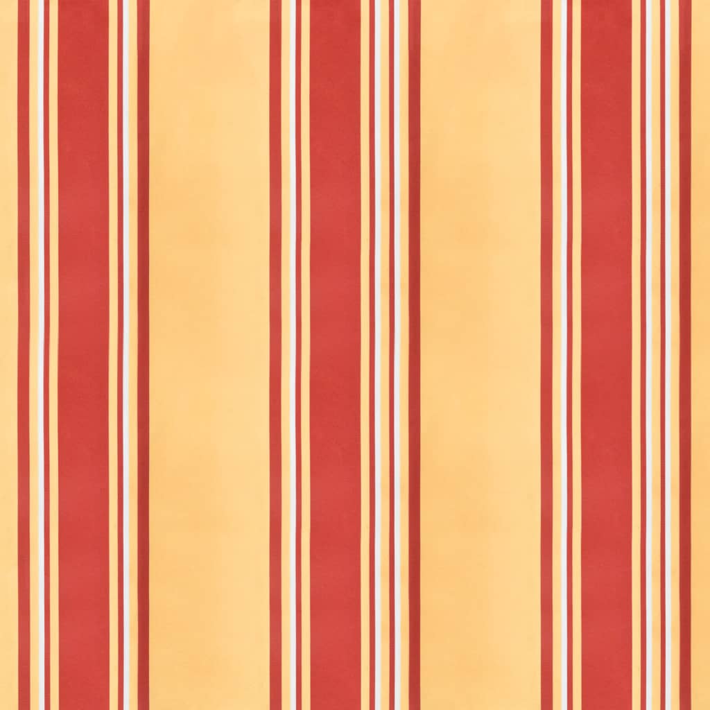 vidaXL Awning Valance Replacement Yellow and Orange Stripe 500 cm