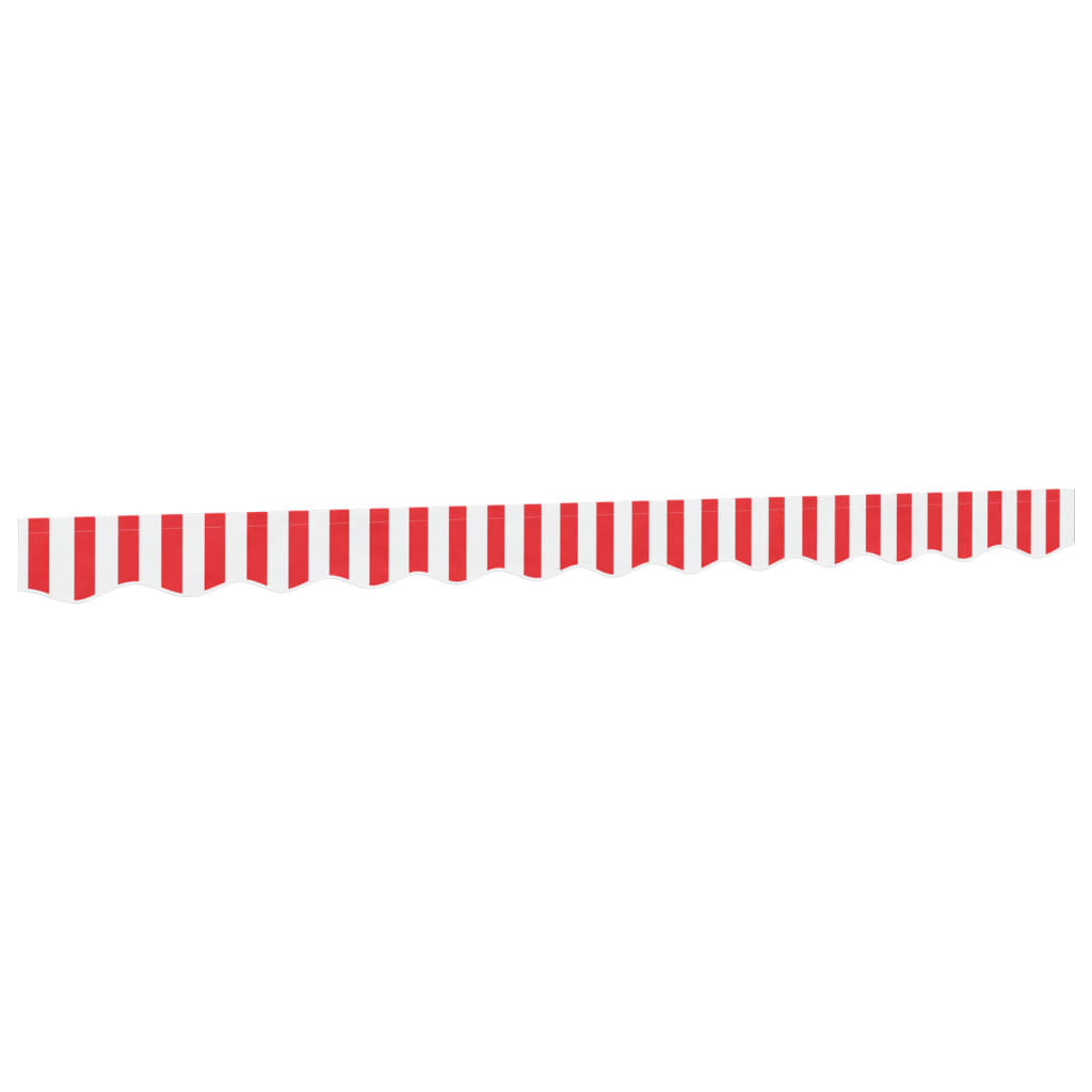 vidaXL Awning Valance Replacement Red and White Stripe 300 cm