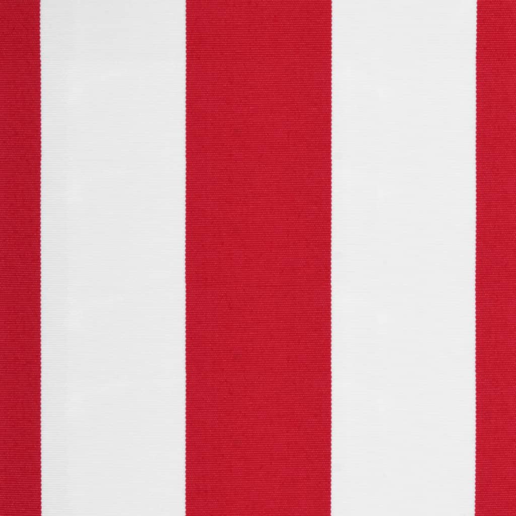 vidaXL Awning Valance Replacement Red and White Stripe 400 cm