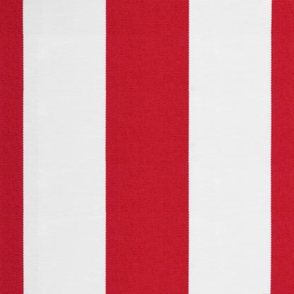 vidaXL Awning Valance Replacement Red and White Stripe 400 cm
