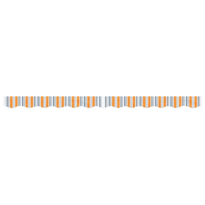 vidaXL Replacement Fabric for Awning Valance Multicolour Stripe 3 m