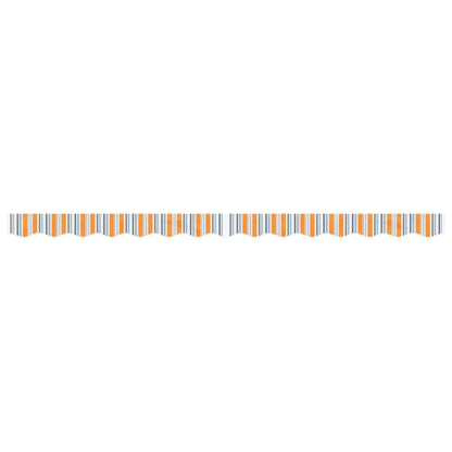 vidaXL Replacement Fabric for Awning Valance Multicolour Stripe 3.5 m