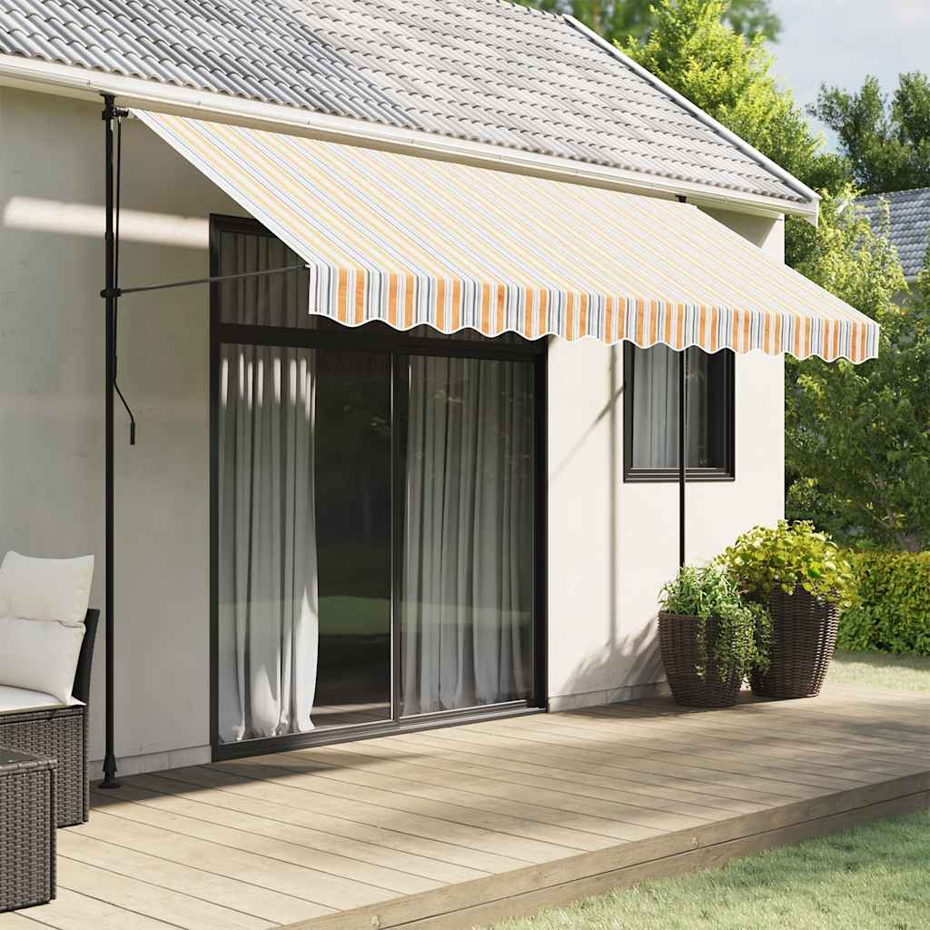 vidaXL Awning Valance Replacement Multicolour Stripe 350 cm