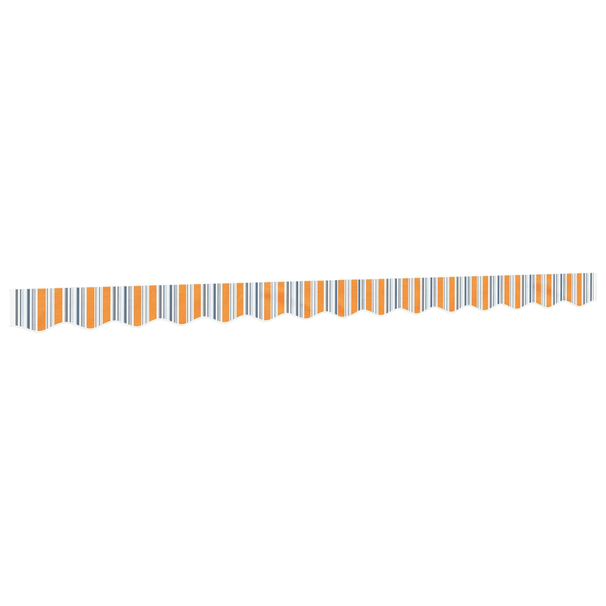vidaXL Awning Valance Replacement Multicolour Stripe 350 cm
