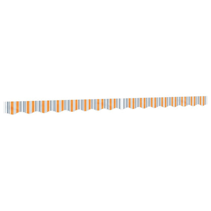 vidaXL Replacement Fabric for Awning Valance Multicolour Stripe 4 m