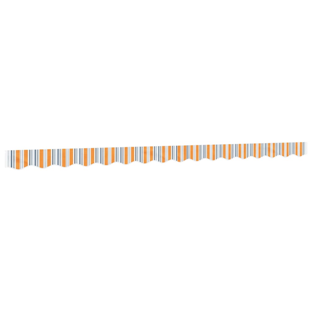 vidaXL Awning Valance Replacement Multicolour Stripe 400 cm