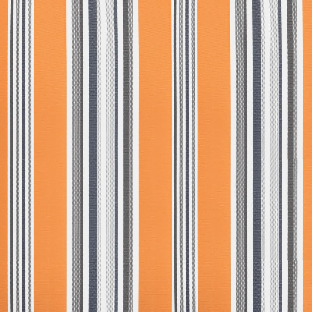 vidaXL Replacement Fabric for Awning Valance Multicolour Stripe 4 m