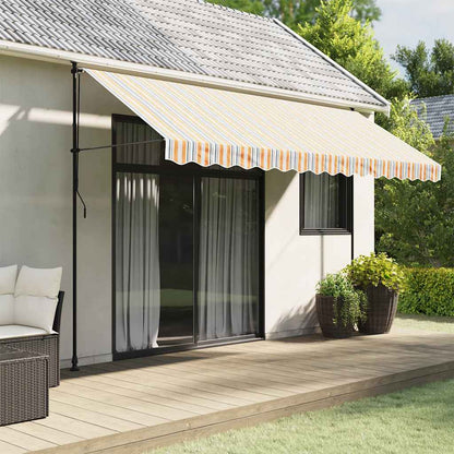 vidaXL Awning Valance Replacement Multicolour Stripe 400 cm