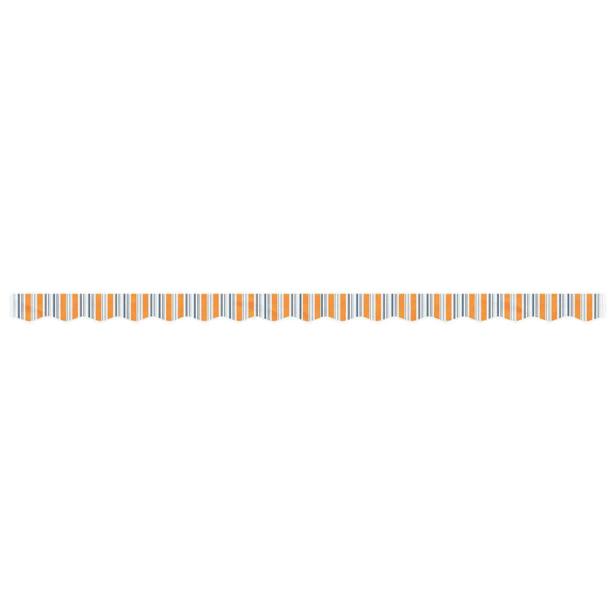 vidaXL Awning Valance Replacement Multicolour Stripe 400 cm