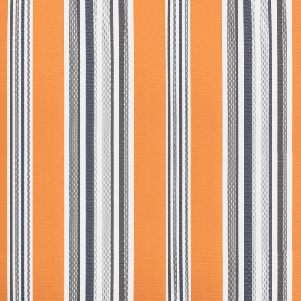 vidaXL Replacement Fabric for Awning Valance Multicolour Stripe 4.5 m