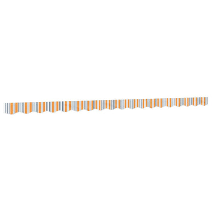 vidaXL Awning Valance Replacement Multicolour Stripe 450 cm
