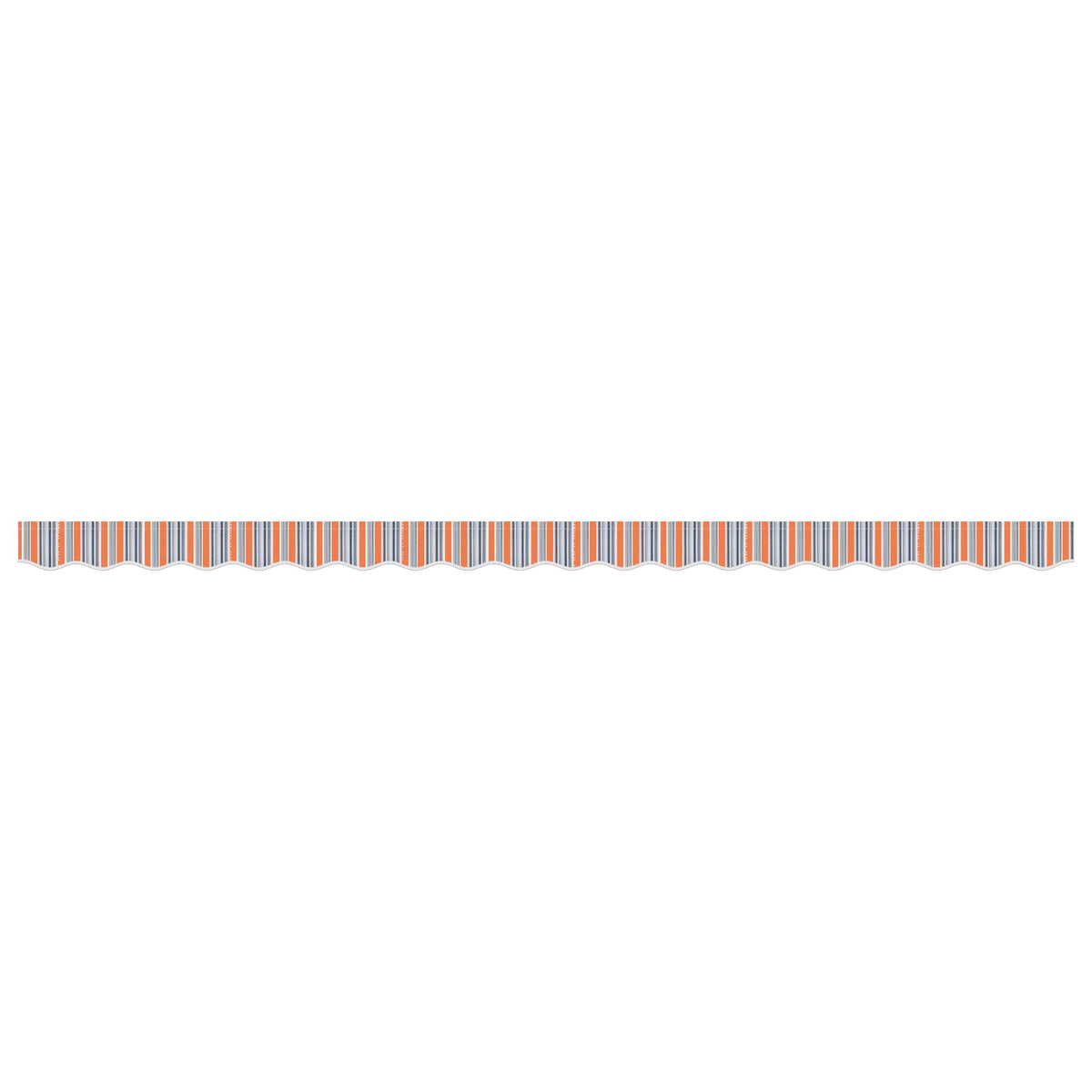 vidaXL Awning Valance Replacement Multicolour Stripe 450 cm