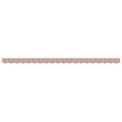vidaXL Awning Valance Replacement Multicolour Stripe 450 cm