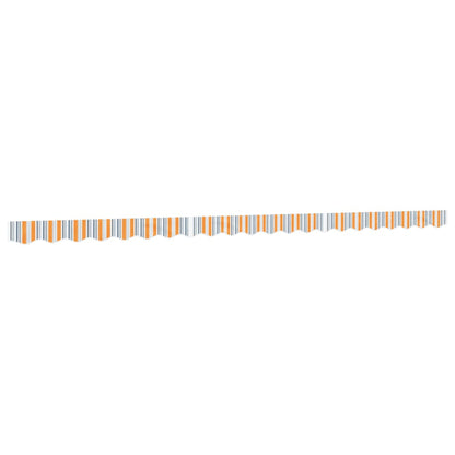 vidaXL Replacement Fabric for Awning Valance Multicolour Stripe 5 m