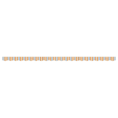 vidaXL Awning Valance Replacement Multicolour Stripe 500 cm