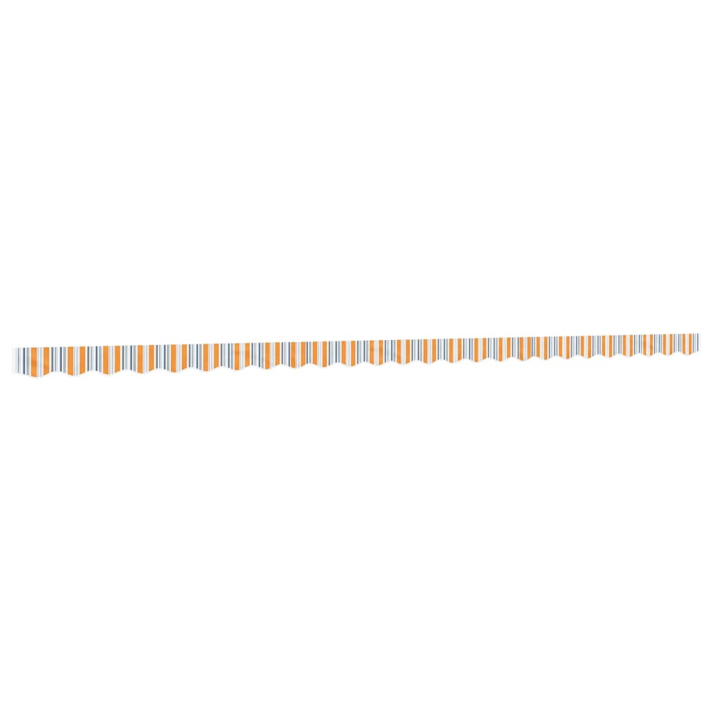 vidaXL Awning Valance Replacement Multicolour Stripe 600 cm