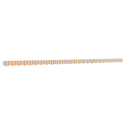 vidaXL Awning Valance Replacement Multicolour Stripe 600 cm