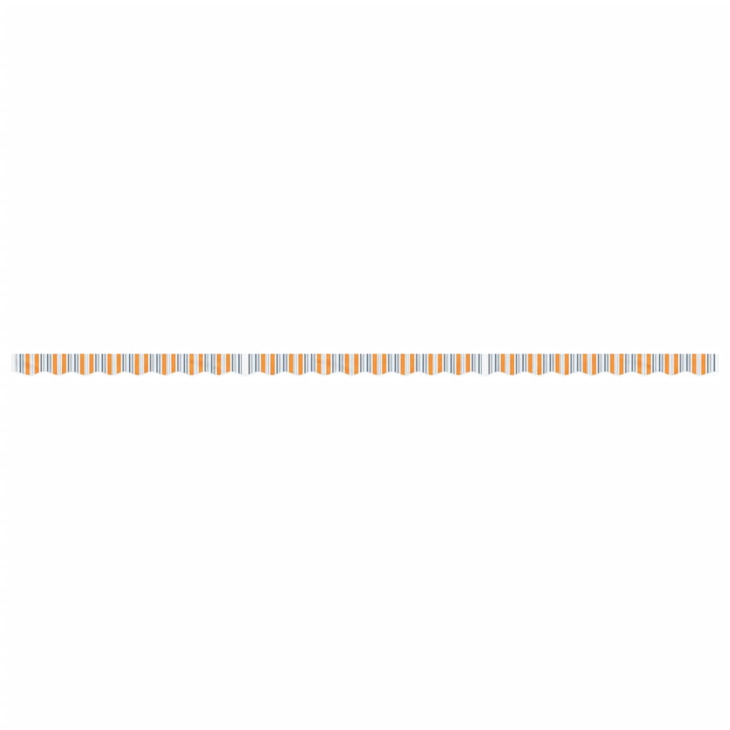 vidaXL Replacement Fabric for Awning Valance Multicolour Stripe 6 m