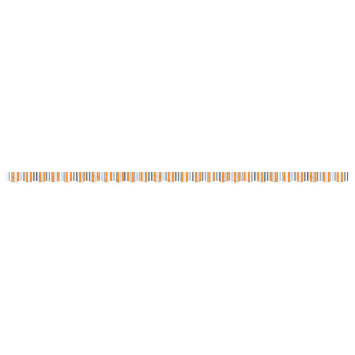 vidaXL Awning Valance Replacement Multicolour Stripe 600 cm