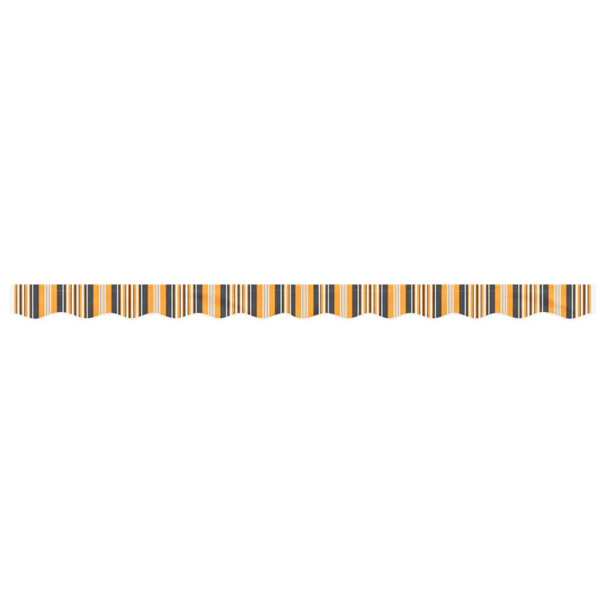 vidaXL Awning Valance Replacement Yellow and Grey Stripe 300 cm