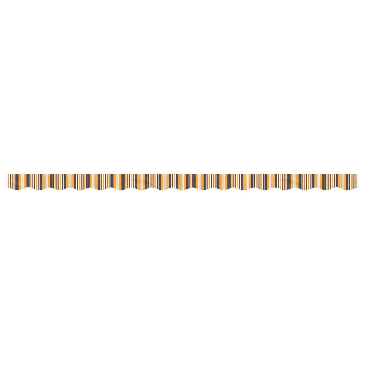 vidaXL Awning Valance Replacement Yellow and Grey Stripe 400 cm