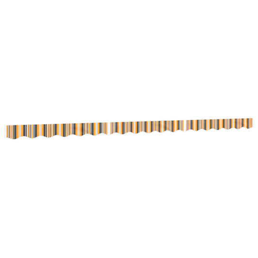 vidaXL Replacement Fabric for Awning Valance Yellow and Grey Stripe 4.5 m