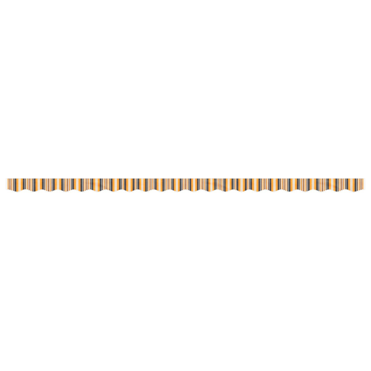 vidaXL Awning Valance Replacement Yellow and Grey Stripe 500 cm