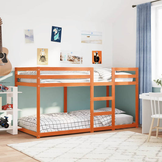 vidaXL Bunk Bed | Rectangular | Modern