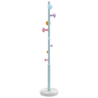 vidaXL Coat Stand Blue 172 cm Powder-coated Iron