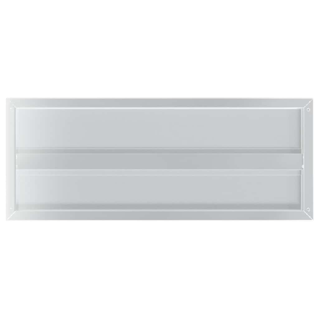 vidaXL Wall Shelves 2 pcs 75x30 cm Silver Stainless Steel