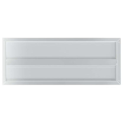 vidaXL Wall Shelves 2 pcs 75x30 cm Silver Stainless Steel