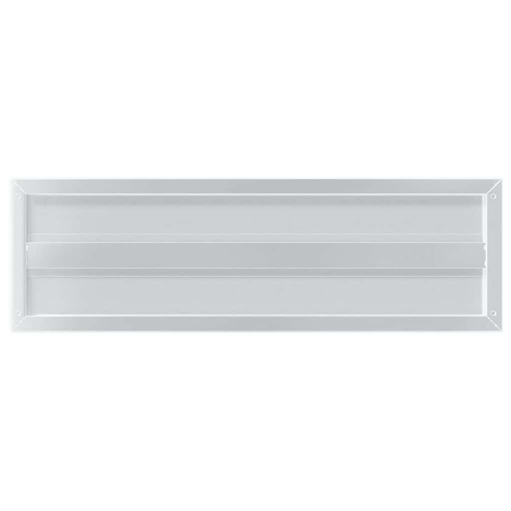 vidaXL Wall Shelves 2 pcs 75x23.5 cm Silver Stainless Steel
