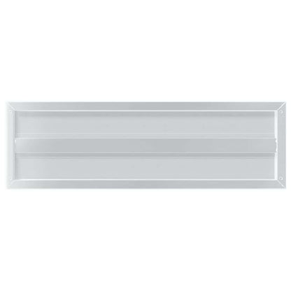 vidaXL Wall Shelves 2 pcs 75x23.5 cm Silver Stainless Steel