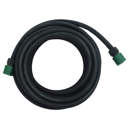 vidaXL Garden Soaker Hose Black 0,6" 10 m Rubber