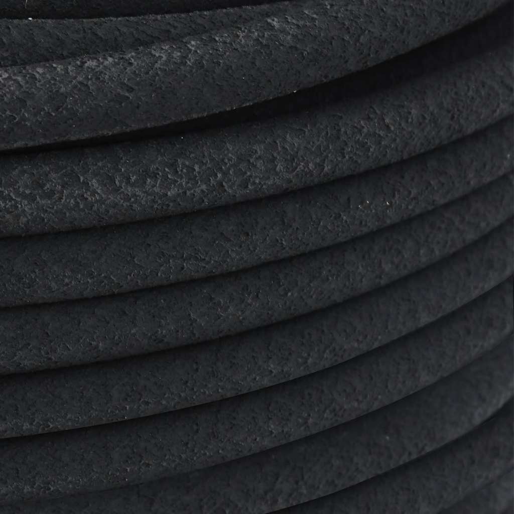 vidaXL Garden Soaker Hose Black 0,6" 100 m Rubber