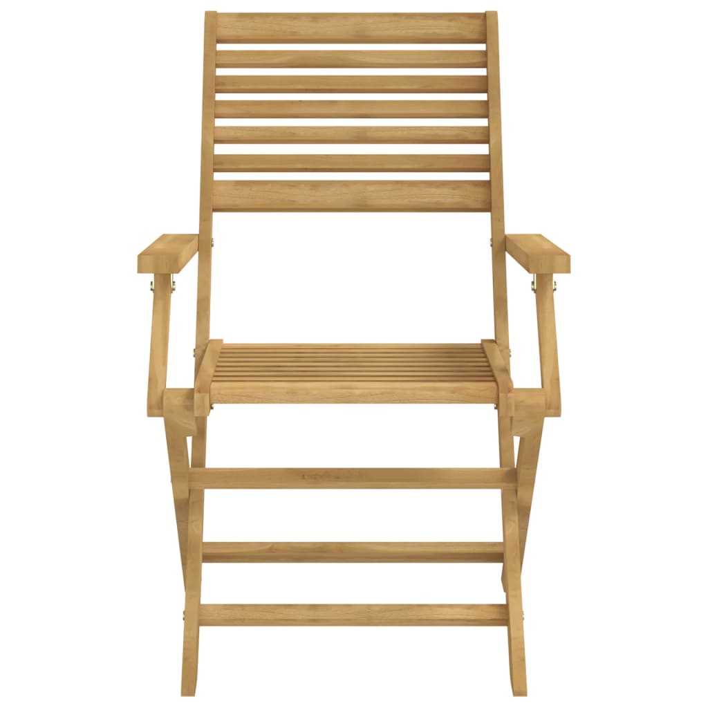 vidaXL Folding Garden Chairs 6 pcs 54.5x61.5x86.5 cm Solid Wood Acacia