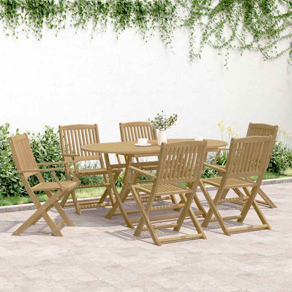 vidaXL Folding Garden Chairs 6 pcs 54x61x88 cm Solid Wood Acacia