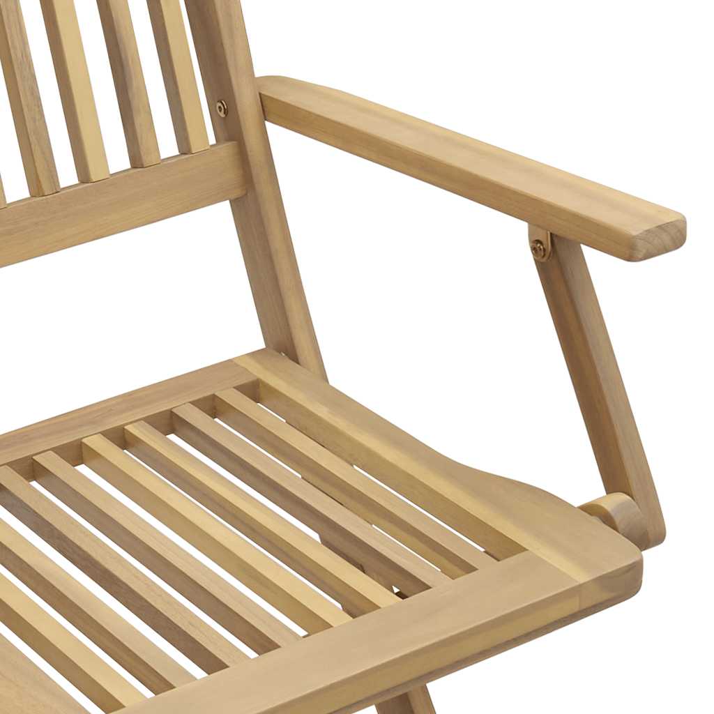vidaXL Folding Garden Chairs 6 pcs 54x61x88 cm Solid Wood Acacia